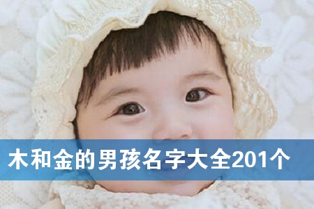 木和金的男孩名字大全201个