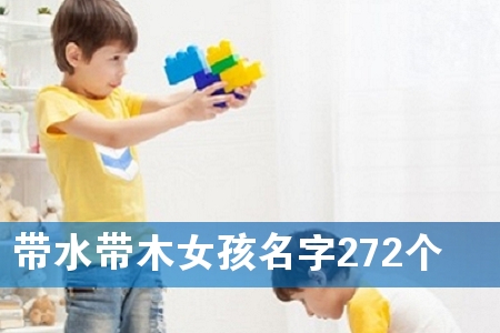 带水带木女孩名字272个
