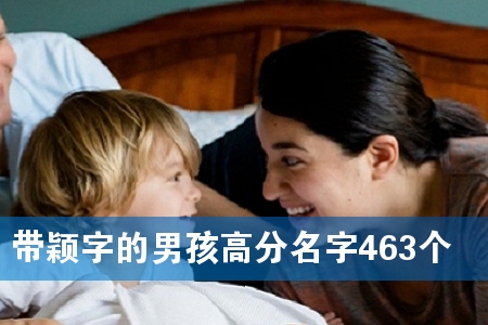带颖字的男孩高分名字463个