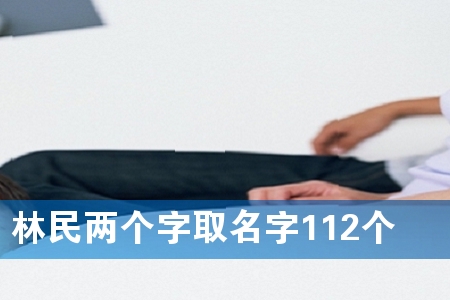 林民两个字取名字112个