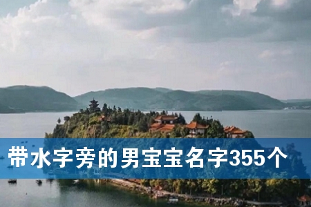 带水字旁的男宝宝名字355个
