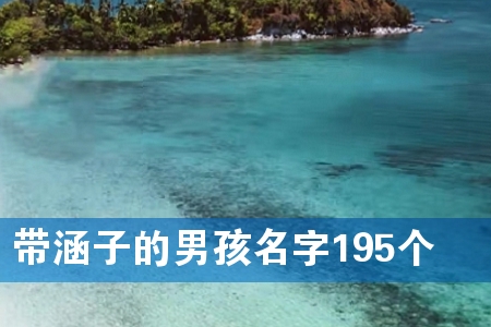 带涵子的男孩名字195个