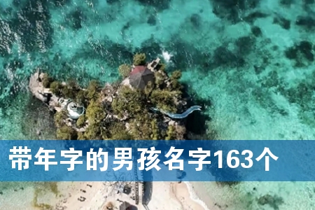 带年字的男孩名字163个