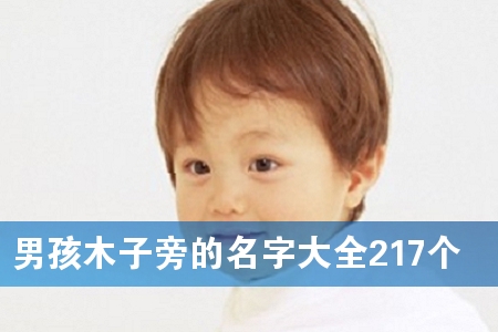 男孩木子旁的名字大全217个