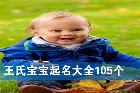 王氏宝宝起名大全105个