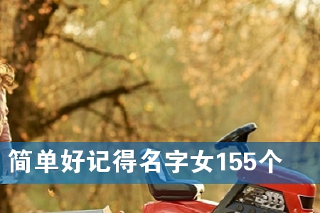 简单好记得名字女155个