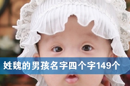 姓魏的男孩名字四个字149个