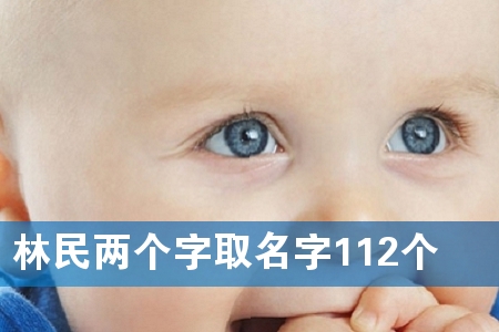 林民两个字取名字112个