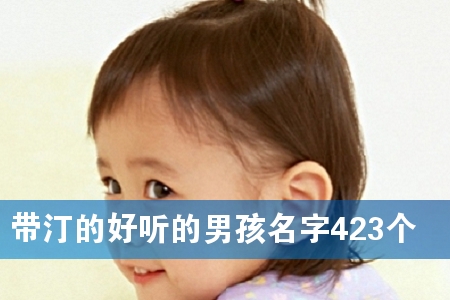 带汀的好听的男孩名字423个