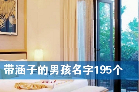带涵子的男孩名字195个