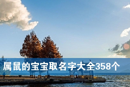 属鼠的宝宝取名字大全358个