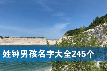 姓钟男孩名字大全245个