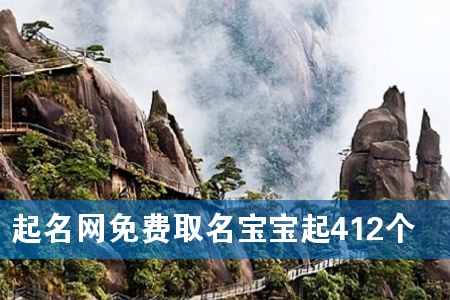 起名网免费取名宝宝起412个