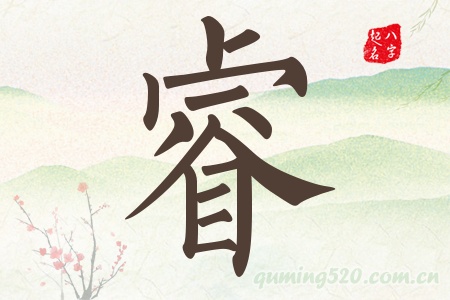 睿字五行属什么