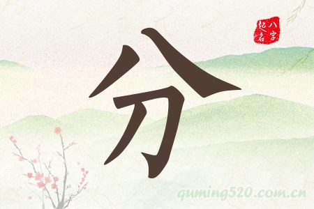 分字五行属什么