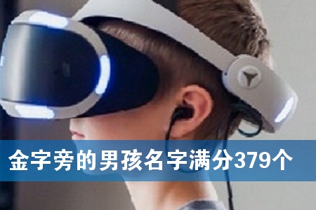 金字旁的男孩名字满分379个