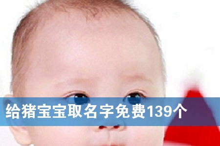 给猪宝宝取名字免费139个