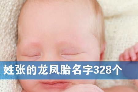 姓张的龙凤胎名字328个