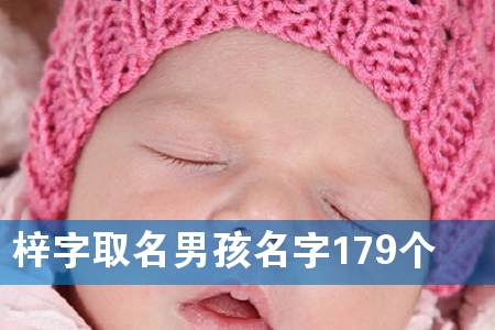 梓字取名男孩名字179个