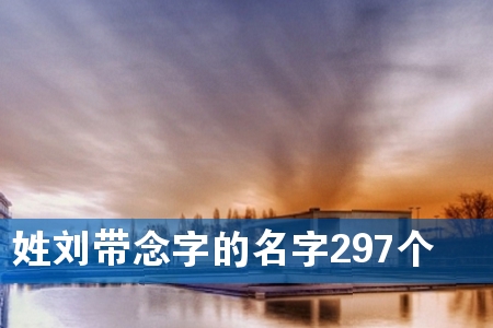 姓刘带念字的名字297个
