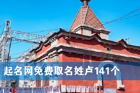 起名网免费取名姓卢141个