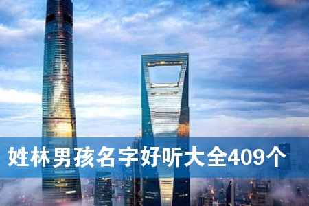 姓林男孩名字好听大全409个