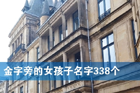 金字旁的女孩子名字338个