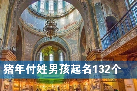 猪年付姓男孩起名132个